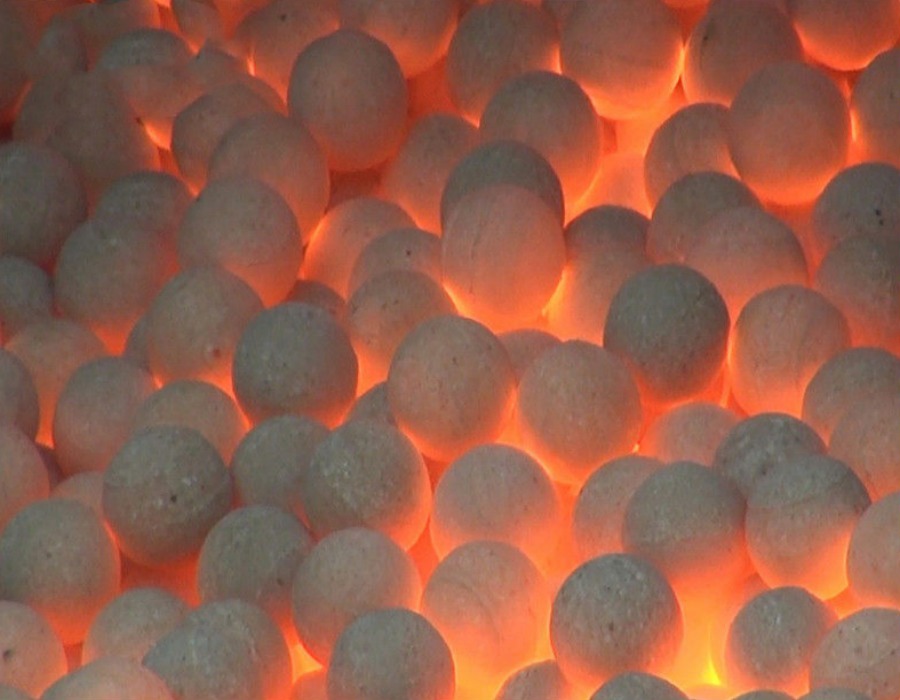 High-Quality Refractory Balls for Heat Storage